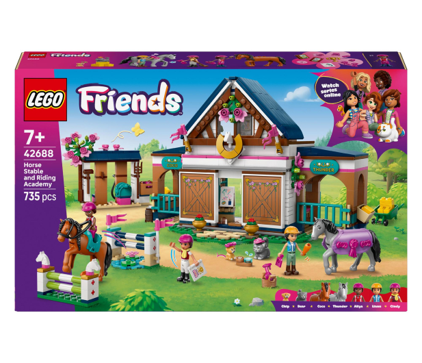 LEGO FRIENDS 42688 Stadnina i szkółka jeździecka - 1473466 - zdjęcie
